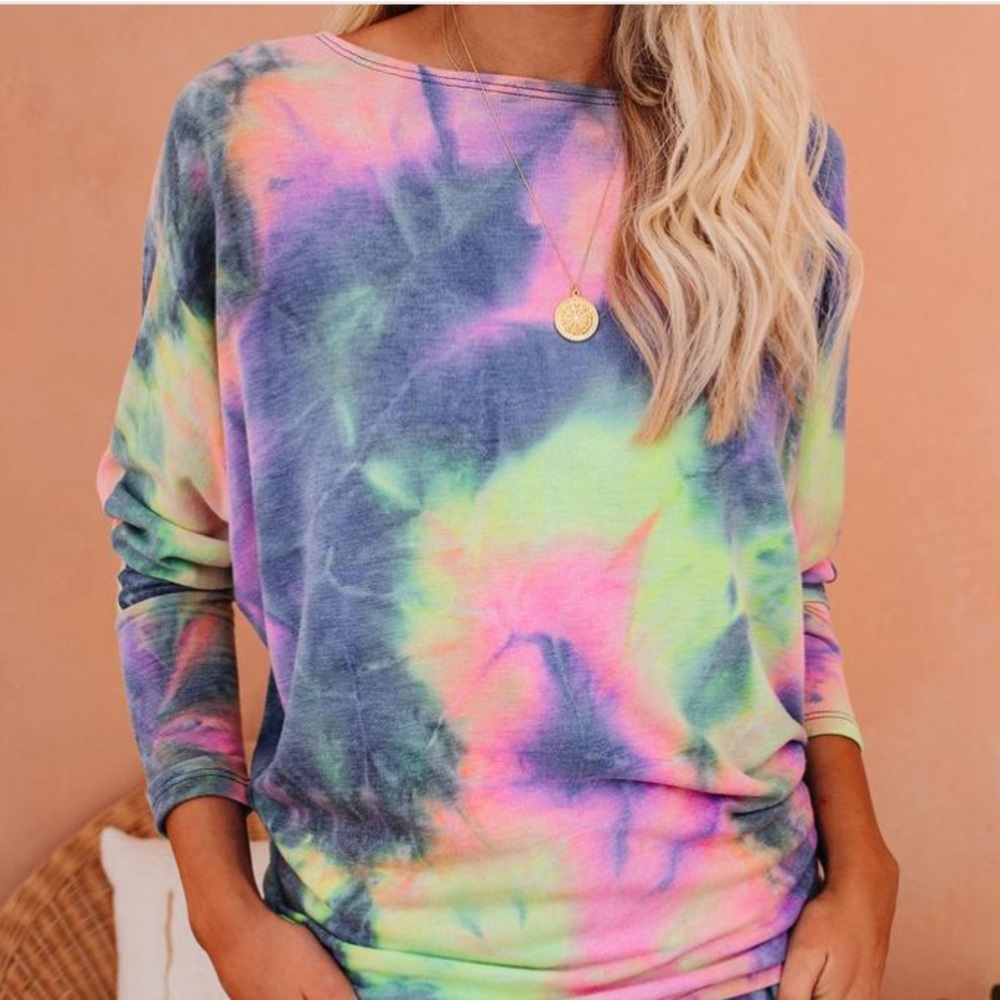 Vici Harmony tie dye sweatshirt